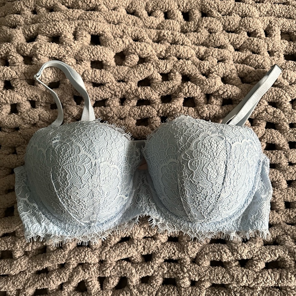 Baby blue Dream angel all over lace.